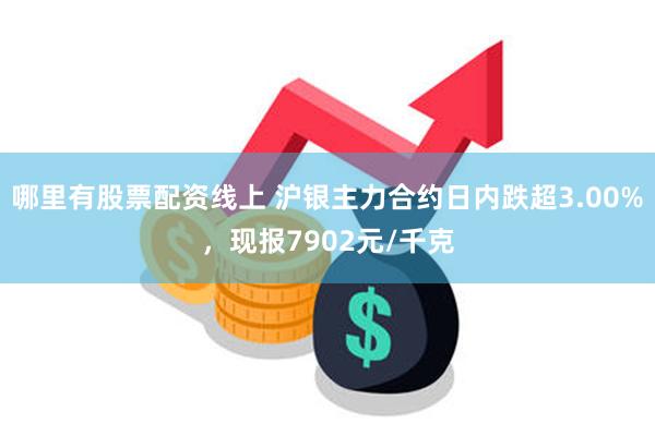 哪里有股票配资线上 沪银主力合约日内跌超3.00%，现报7902元/千克